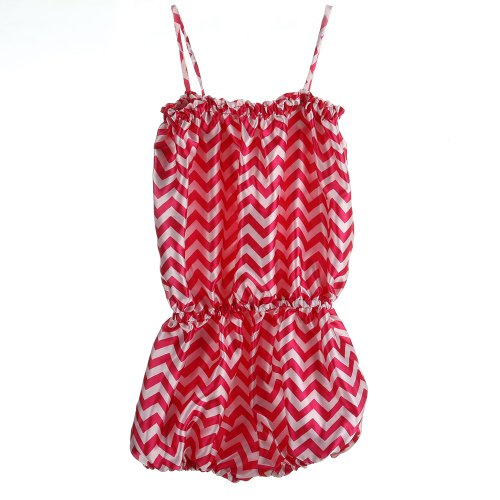 ANDI ROSE Infant Toddler Girls Sleeveless Bowknot Outfit Romper