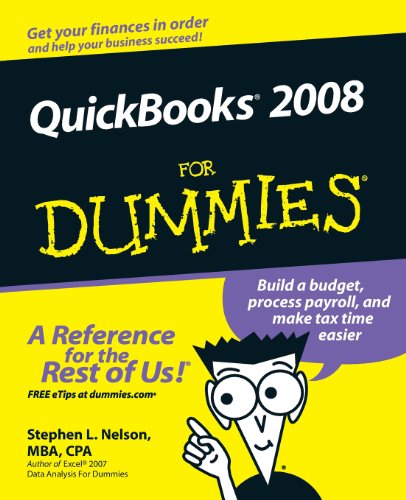 QuickBooks 2008 For Dummies