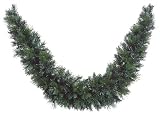 2.5' Sugen Pine Teardrop Swag Christmas Decoration