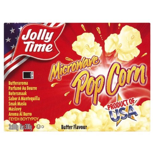Jolly Time Minis Healthy Pop Microwave Popcorn, Butter Flavor, 4-Count Boxes (Pack of 12)