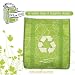 Stylish Re-usable Bag Pack of 5 (Green Recycle)