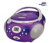 TOKAI LRL-1913P Radio/CD/MP3 Player with USB port - mauve