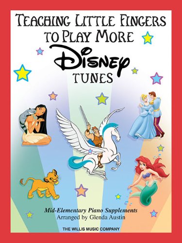 teaching little fingers to play more disney tunes book only