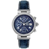 Jacques Lemans Men's Classic Blue Alligator Strap Watch #861C-ABR06C