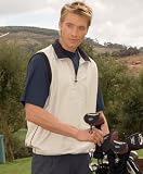 Sports : Callaway Golf Half Zip Microfibre Wind Weste.