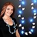 Blue LED Spooky Ghost String Lights Necklace
