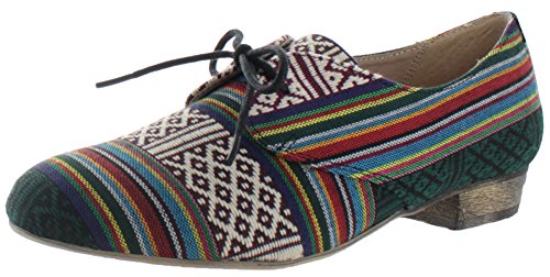 Chelsea Crew Samba Women's Lace Up Oxfords Shoes Size 7 38 Eu