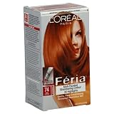 L'Oreal Paris Feria Multi-Faceted Shimmering Colour, Copper Shimmer 74 ~ L'Oreal Paris
