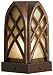 Kichler Lighting 15479TZT Cathedral Post Light 12-Volt Deck and Patio Light, Textured Tannery Bronze
