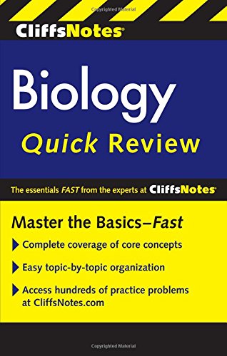 cliffsnotes biology quick review second edition