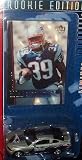 New England Patriots Ford Mustang GT 2006 Upper Deck 1 64 Scale NFL Diecast Collectible with Laurence Maroney Rookie Edition Trading Card Football Team Collectible