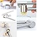 WAMDER Garlic Press,Stainless Steel Epicurean Professional Garlic Press/Mincer/Crusher/Chopper,Clean Easily Ginger Press,Mince /Crush / Chop Garlic Cloves /Ginger with Ease