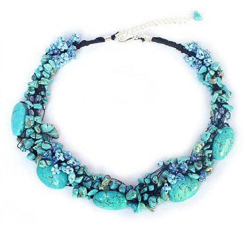 Beaded necklace Gush