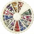 1200 Flower & Heart Nail Art Rhinestone Decorations