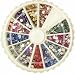 1200 Flower & Heart Nail Art Rhinestone Decorations