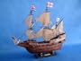 Golden Hind Limited 30" Fully Assembled Tall Ship Model Wooden Replica Home Nautical Decor Not a Model Kit