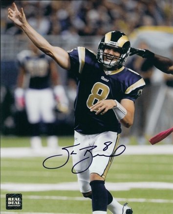 Sam Bradford Autographed St. Louis Rams 8x10 Photo