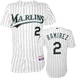 Hanley Ramirez Florida Marlins Home Authentic Onfield Cool Base Jersey