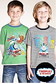 2 Pack Pure Cotton Thomas FriendsÃ‚Â© T Shirts