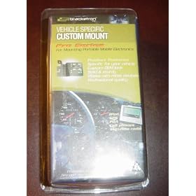 Bracketron Custom Mount Pro Series for Mounting Portable Mobile Electronics Vehicle Specific for Jeep Grand Cherokee (2005-2006) Jee-201-05-bl