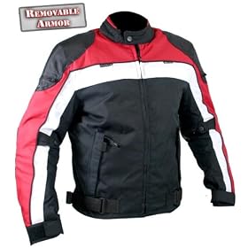 Mens Dragon Tri Tex Fabric Motorcycle Jacket Size : Large Men's Dragon Tri-Tex Fabric Motorcycle Jacket - Size : Large