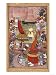 Akbar Praying on the Riverbank When Proceeding Up the Indus to the Eastern Districts,...