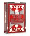 Copag Texas Hold'em Poker Size Dual Index Plastic Playing Cards (Red)
