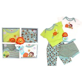 Fisher Price Precious Planet 5 Piece Layette Set, Blue
