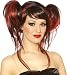 Devil 'Do Red/Black Wig Adult