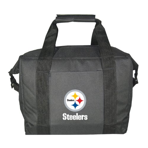 NFL Pittsburgh Steelers Soft Sided 12-Pack Cooler Bag