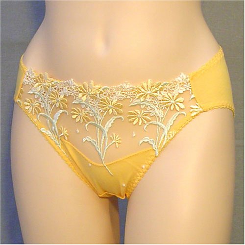 Venus 2 pack $58 Yellow SEXY Lace/MESH Bikini PANTY #8550 sz Small