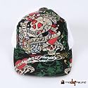 Ed Hardy Cap Love kills slowly weiss-schwarz