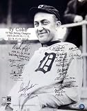 Batting Champions Multi Signed Autographed/Hand Signed 16x20 Ty Cobb Photo (18 Signatures) Kirby Puc