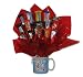 Chocolate Candy Bouquet in a Get Well Soon Mug