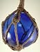 Japanese Glass Fishing Float Fish Net Buoy Tiki Decor