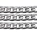 6.6ft Stainless Steel Texture Figaro Link Chains Findings Fit for Jewelry Making &DIY (SC-1002-D)