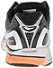 Saucony Men's Stabil CS3 Running Shoe,Black/Silver/Vizi Orange,12.5 M US