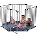 Toys : Babyden Playpen in Silver with Grey Playmat