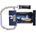 THE BEATLES SUBMARINES MENS BLACK LEATHER BIKER CHAINED WALLET