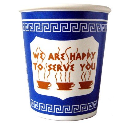 We are Happy to Serve You Ceramic Mug