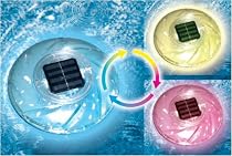 Floating Solar Power Color Changing Pool Lamp