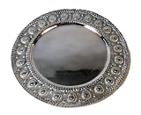 Round Mexican Pewter Charger