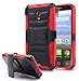 NageBee Galaxy S6 Edge Plus Case, Belt Clip Holster Heavy Duty Armor Shockproof Kickstand Rugged Combo Case for Samsung Galaxy S6 Edge Plus -Camo