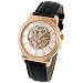 Stuhrling Original Men's Classic 'Delphi' Rose-Tone Skeleton Watch #107.334534