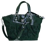 Coach Signature Op Art Claire Business Bag Purse Tote 14335 Black