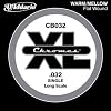 D'Addario CB032 Chromes Bass Guitar Single String, .032