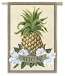 Pineapple Welcome Flag Pineapple Welcome Flag