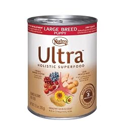 Ultra Dog Large Breed Puppy Food Cans, 12-1/2-Ounce, 12 pack cans