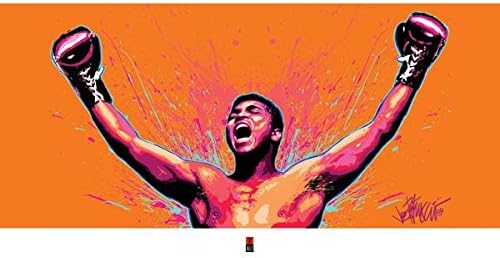Your Space UK Muhammad Ali Loud Art Print Only Or With Various Framing Options Framed Print - Print Only - Not Framed - 60cm X 80cm