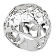 Cut Out Flower Sterling Silver Ring Sizes: 5-9